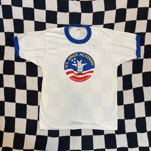 vintage 80s us space acadamy ringer screen stars best size large